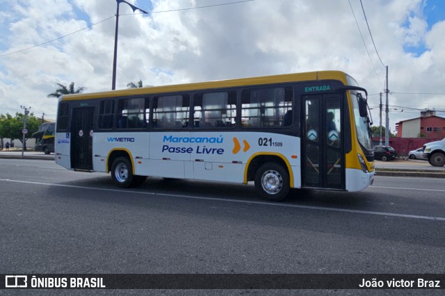 Via Metro - Auto Viação Metropolitana 0211509 na cidade de Maracanaú, Ceará, Brasil, por João victor Braz. Número da foto: #13123809.