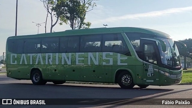 Auto Viação Catarinense 3403 na cidade de Florianópolis, Santa Catarina, Brasil, por Fábio Paixão. Número da foto: #13123063.