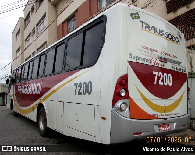 Transgodoi 7200 na cidade de Itaúna, Minas Gerais, Brasil, por Vicente de Paulo Alves. Número da foto: #13123228.