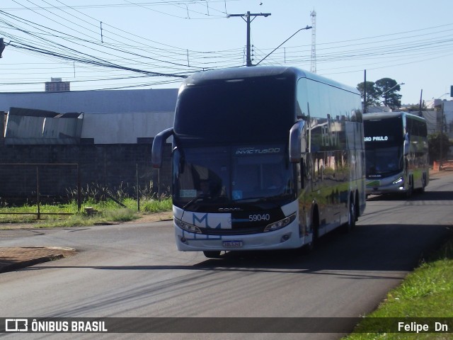 Empresa de Ônibus Nossa Senhora da Penha 59040 na cidade de Cascavel, Paraná, Brasil, por Felipe  Dn. Número da foto: #13125202.