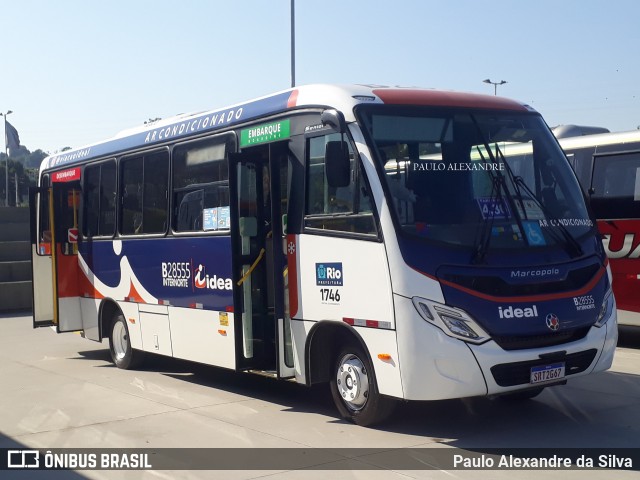 Viação Ideal B28555 na cidade de Duque de Caxias, Rio de Janeiro, Brasil, por Paulo Alexandre da Silva. Número da foto: #13124036.