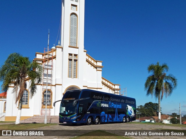 Empresa de Ônibus Nossa Senhora da Penha 65005 na cidade de Lapa, Paraná, Brasil, por André Luiz Gomes de Souza. Número da foto: #13125355.