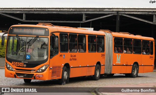 Auto Viação São José dos Pinhais 20404 na cidade de Curitiba, Paraná, Brasil, por Guilherme Bomfim. Número da foto: #13125127.