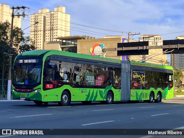 Next Mobilidade - ABC Sistema de Transporte 8603 na cidade de São Bernardo do Campo, São Paulo, Brasil, por Matheus Ribeiro. Número da foto: #13124882.
