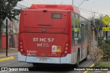 Buses Omega 7181 na cidade de La Florida, Santiago, Metropolitana de Santiago, Chile, por Benjamín Tomás Lazo Acuña. Número da foto: #13125242.
