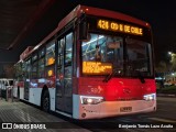 Metbus 1290 na cidade de Santiago, Santiago, Metropolitana de Santiago, Chile, por Benjamín Tomás Lazo Acuña. Número da foto: #13125226.