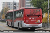 Subus 9883 na cidade de La Florida, Santiago, Metropolitana de Santiago, Chile, por Benjamín Tomás Lazo Acuña. Número da foto: #13125257.