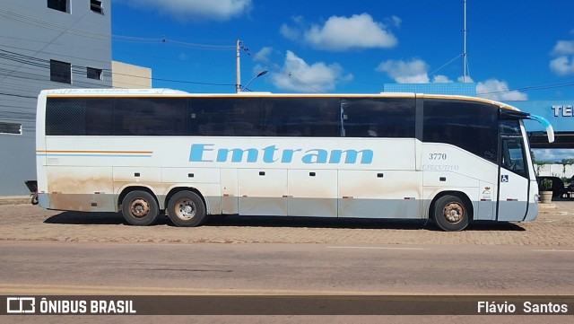 Emtram 3770 na cidade de Barra da Estiva, Bahia, Brasil, por Flávio  Santos. Número da foto: #13127587.