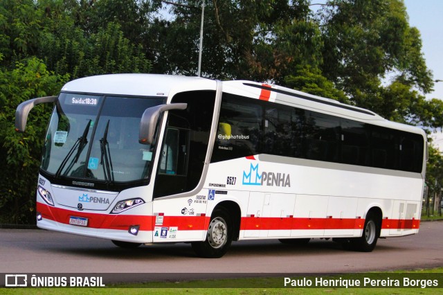 Empresa de Ônibus Nossa Senhora da Penha 6527 na cidade de Curitiba, Paraná, Brasil, por Paulo Henrique Pereira Borges. Número da foto: #13127369.