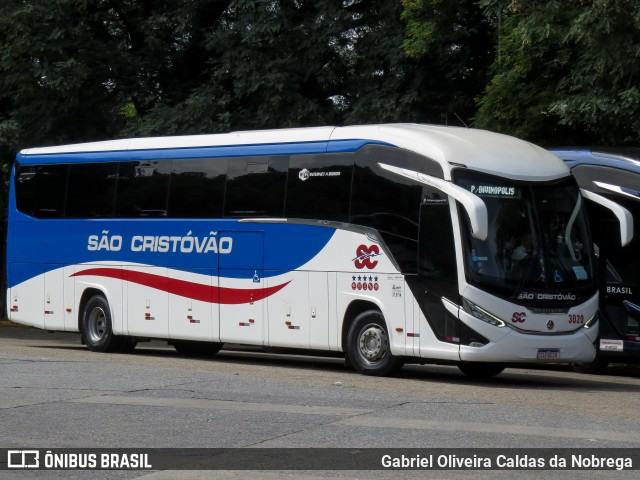 Viação São Cristóvão 3020 na cidade de São Paulo, São Paulo, Brasil, por Gabriel Oliveira Caldas da Nobrega. Número da foto: #13125605.