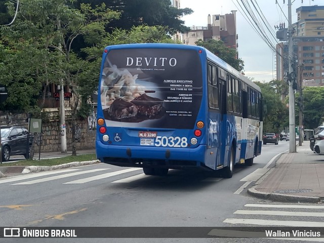 Transol Transportes Coletivos 50328 na cidade de Florianópolis, Santa Catarina, Brasil, por Wallan Vinicius. Número da foto: #13126264.