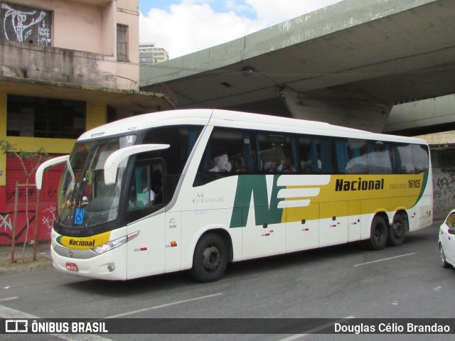 Viação Nacional 16105 na cidade de Belo Horizonte, Minas Gerais, Brasil, por Douglas Célio Brandao. Número da foto: #13127100.