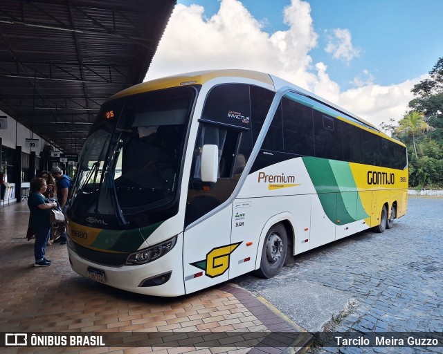 Empresa Gontijo de Transportes 19880 na cidade de Manhuaçu, Minas Gerais, Brasil, por Tarcilo  Meira Guzzo. Número da foto: #13127018.