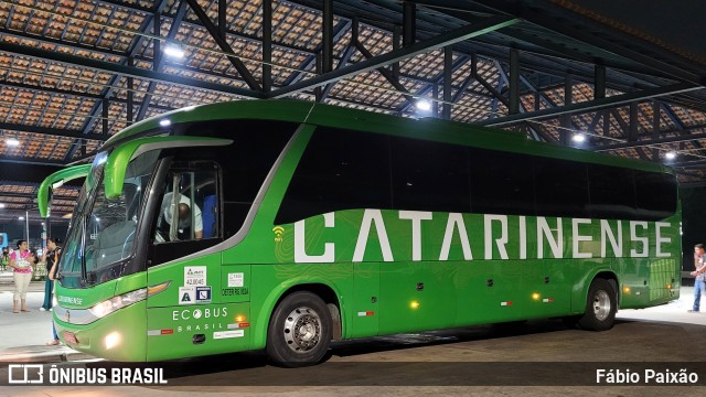 Auto Viação Catarinense 3425 na cidade de Embu das Artes, São Paulo, Brasil, por Fábio Paixão. Número da foto: #13126504.