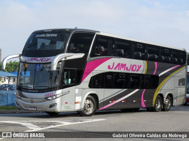 Viação Jam Joy 12623 na cidade de São Paulo, São Paulo, Brasil, por Gabriel Oliveira Caldas da Nobrega. Número da foto: #13125600.