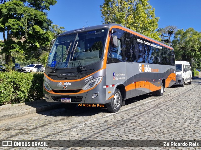 GGuida - Graça e Guida Transportes e Turismo 5800 na cidade de Petrópolis, Rio de Janeiro, Brasil, por Zé Ricardo Reis. Número da foto: #13126992.