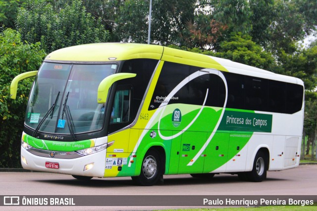 Expresso Princesa dos Campos 6463 na cidade de Curitiba, Paraná, Brasil, por Paulo Henrique Pereira Borges. Número da foto: #13127401.