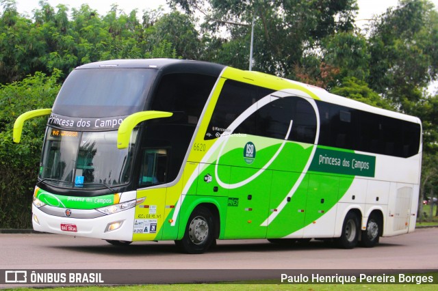 Expresso Princesa dos Campos 6620 na cidade de Curitiba, Paraná, Brasil, por Paulo Henrique Pereira Borges. Número da foto: #13127410.