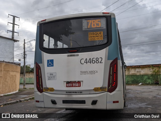 Auto Viação Três Amigos C44682 na cidade de Rio de Janeiro, Rio de Janeiro, Brasil, por Cristhian Davi. Número da foto: #13127155.