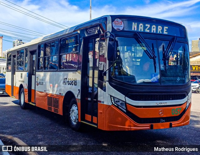 Empresa de Transportes Nova Marambaia AT-63818 na cidade de Belém, Pará, Brasil, por Matheus Rodrigues. Número da foto: #13127122.