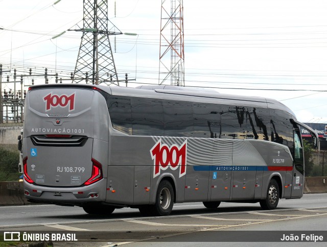 Auto Viação 1001 RJ 108.799 na cidade de Lorena, São Paulo, Brasil, por João Felipe. Número da foto: #13126169.