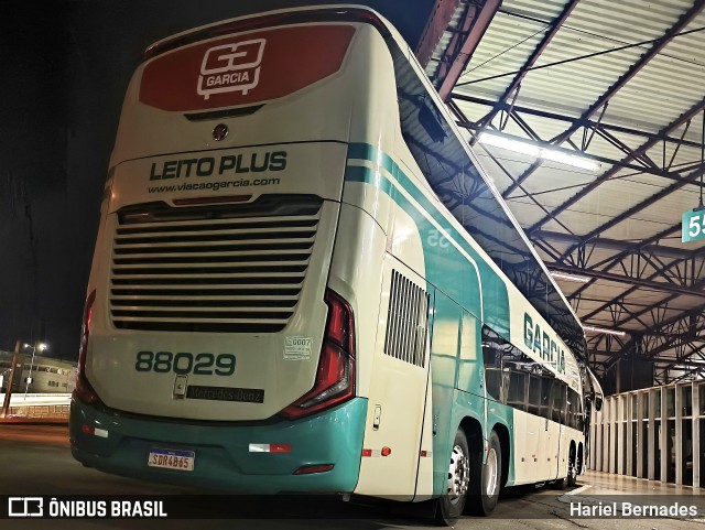 Viação Garcia 88029 na cidade de Londrina, Paraná, Brasil, por Hariel Bernades. Número da foto: #13127011.