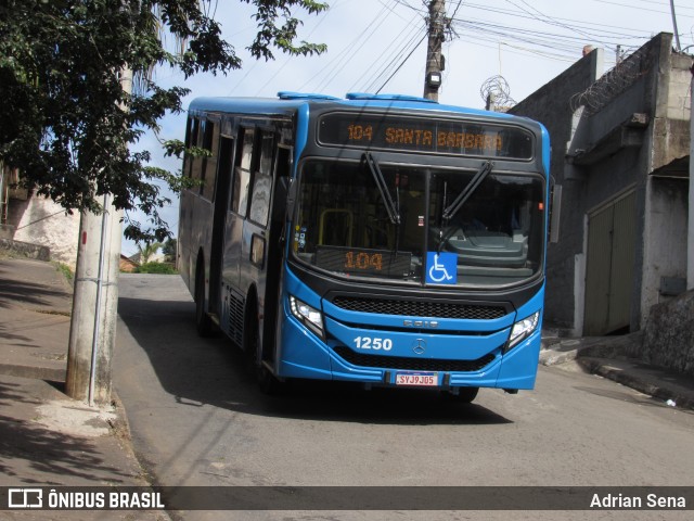 Enscon Viação 1250 na cidade de João Monlevade, Minas Gerais, Brasil, por Adrian Sena. Número da foto: #13126103.
