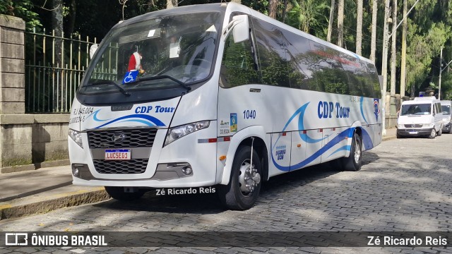 CDP Tour Turismo e Fretamento 1040 na cidade de Petrópolis, Rio de Janeiro, Brasil, por Zé Ricardo Reis. Número da foto: #13126926.