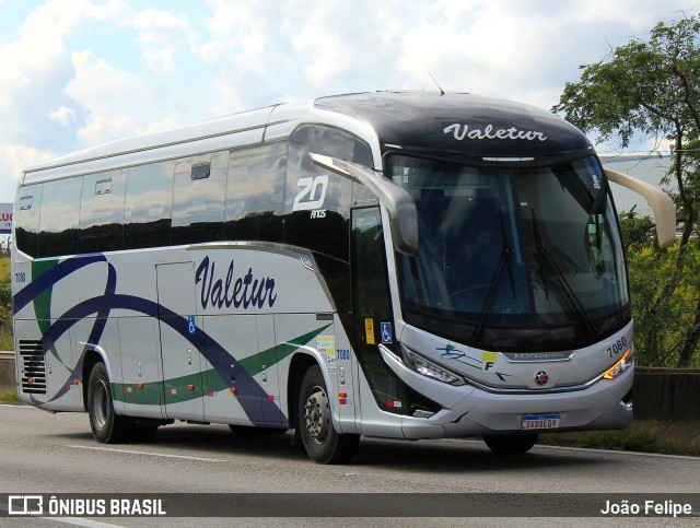 Valetur Transportes Locação e Turismo 7080 na cidade de Lorena, São Paulo, Brasil, por João Felipe. Número da foto: #13126174.