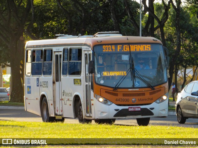 Auto Viação Marechal Brasília 443930 na cidade de Taguatinga, Distrito Federal, Brasil, por Daniel Chaves. Número da foto: #13125969.