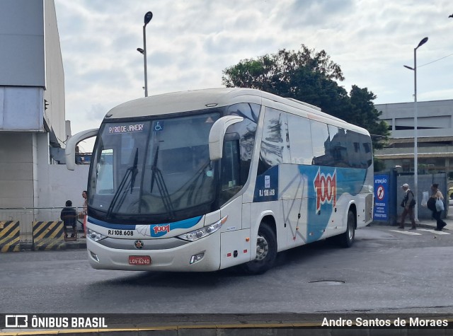 Auto Viação 1001 RJ 108.608 na cidade de Rio de Janeiro, Rio de Janeiro, Brasil, por Andre Santos de Moraes. Número da foto: #13127332.