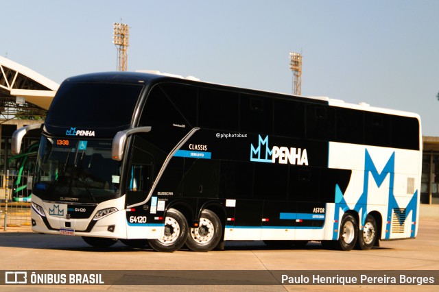 Empresa de Ônibus Nossa Senhora da Penha 64120 na cidade de Curitiba, Paraná, Brasil, por Paulo Henrique Pereira Borges. Número da foto: #13127364.