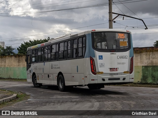 Auto Viação Três Amigos C44682 na cidade de Rio de Janeiro, Rio de Janeiro, Brasil, por Cristhian Davi. Número da foto: #13127151.