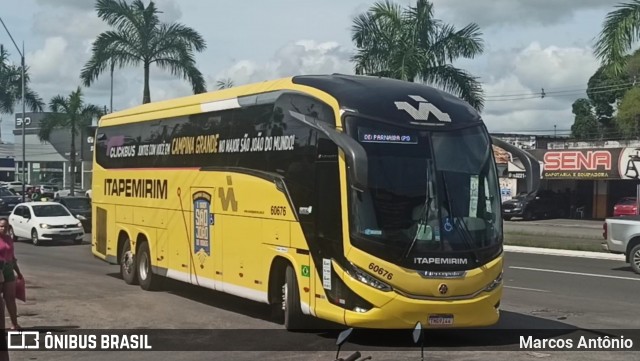 Viação Nova Itapemirim 60676 na cidade de Feira de Santana, Bahia, Brasil, por Marcos Antônio. Número da foto: #13126800.