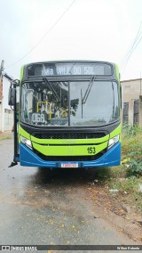 MOBI Transporte Urbano 153 na cidade de Governador Valadares, Minas Gerais, Brasil, por Wilton Roberto. Número da foto: #13126078.