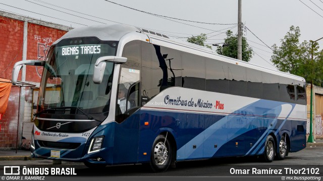 ODM - Ómnibus de México 5427 na cidade de Gustavo A. Madero, Ciudad de México, México, por Omar Ramírez Thor2102. Número da foto: #13129644.