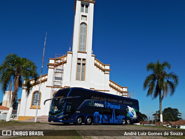 Empresa de Ônibus Nossa Senhora da Penha 65005 na cidade de Lapa, Paraná, Brasil, por André Luiz Gomes de Souza. Número da foto: #13128245.