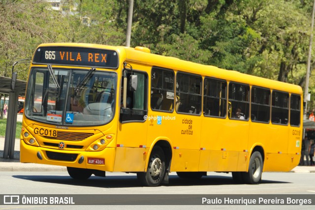 Viação Cidade Sorriso >> Viação Sorriso de Curitiba GC018 na cidade de Curitiba, Paraná, Brasil, por Paulo Henrique Pereira Borges. Número da foto: #13130012.