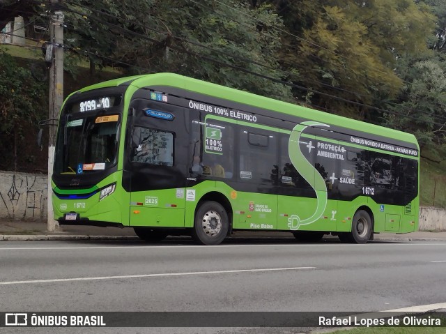 Transcooper > Norte Buss 1 6712 na cidade de São Paulo, São Paulo, Brasil, por Rafael Lopes de Oliveira. Número da foto: #13128774.