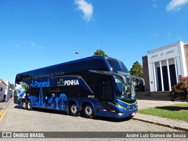 Empresa de Ônibus Nossa Senhora da Penha 65005 na cidade de Lapa, Paraná, Brasil, por André Luiz Gomes de Souza. Número da foto: #13128253.