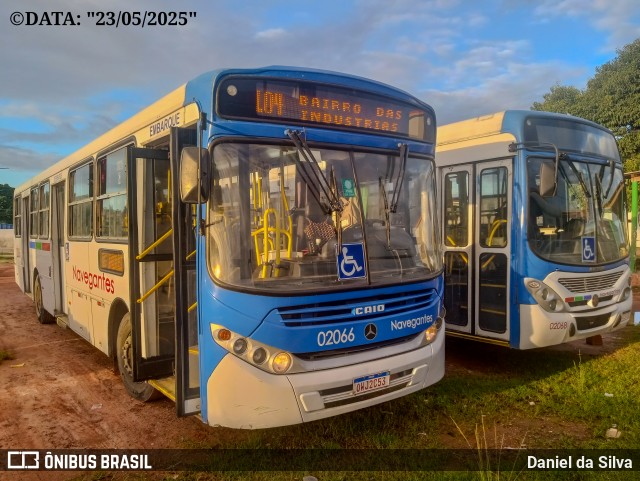 Consórcio Navegantes - 02 > Viação São Jorge > Transurb Transporte Urbano 02066 na cidade de João Pessoa, Paraíba, Brasil, por Daniel da Silva. Número da foto: #13130199.