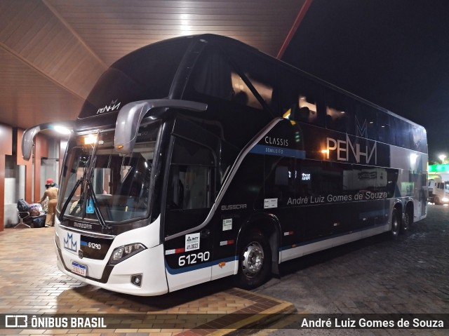 Empresa de Ônibus Nossa Senhora da Penha 61290 na cidade de Pariquera-Açu, São Paulo, Brasil, por André Luiz Gomes de Souza. Número da foto: #13128301.