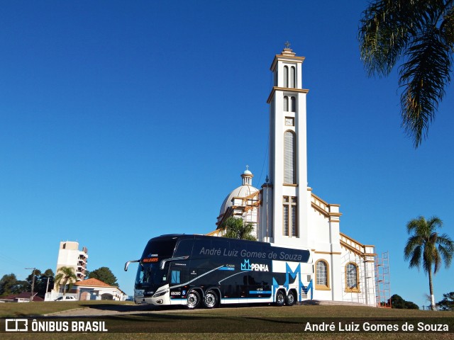 Empresa de Ônibus Nossa Senhora da Penha 65080 na cidade de Lapa, Paraná, Brasil, por André Luiz Gomes de Souza. Número da foto: #13128278.