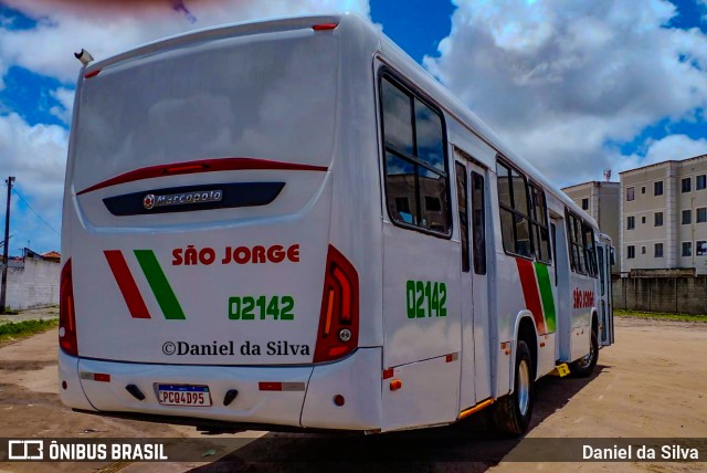 Consórcio Navegantes - 02 > Viação São Jorge > Transurb Transporte Urbano 02142 na cidade de João Pessoa, Paraíba, Brasil, por Daniel da Silva. Número da foto: #13128377.