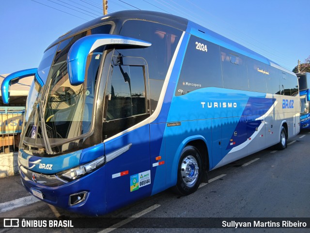 Braz Transportes 2024 na cidade de Anápolis, Goiás, Brasil, por Sullyvan Martins Ribeiro. Número da foto: #13130106.