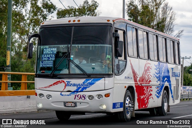 Autobuses México-Tizayuca y Anexas 198 na cidade de Tecámac, Estado de México, México, por Omar Ramírez Thor2102. Número da foto: #13128313.