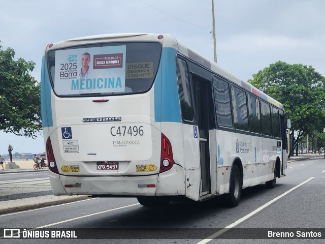 Viação Redentor C47496 na cidade de Rio de Janeiro, Rio de Janeiro, Brasil, por Brenno Santos. Número da foto: #13129130.