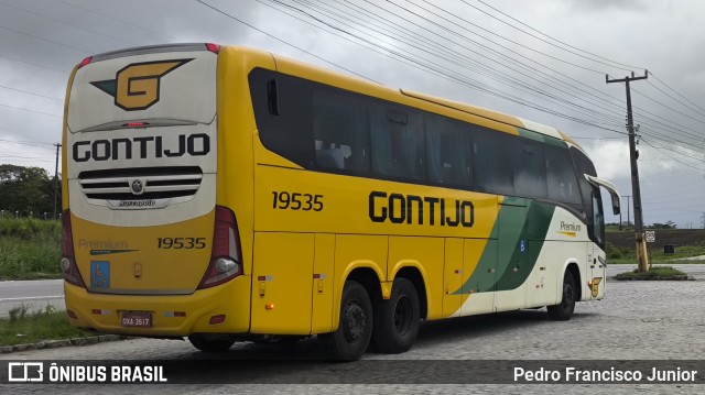 Empresa Gontijo de Transportes 19535 na cidade de Rio Largo, Alagoas, Brasil, por Pedro Francisco Junior. Número da foto: #13130541.