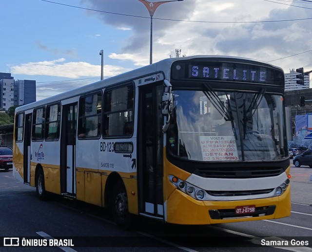 Belém Rio Transportes BD-123 na cidade de Belém, Pará, Brasil, por Samara Goes. Número da foto: #13128862.