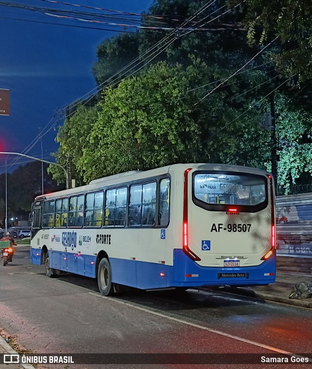 Viação Forte AF-98507 na cidade de Belém, Pará, Brasil, por Samara Goes. Número da foto: #13128851.